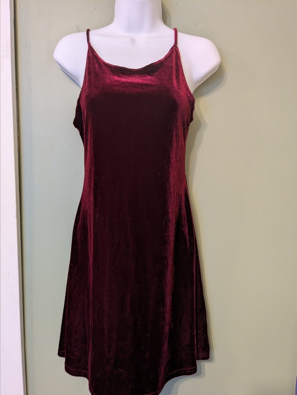 Red Velvet Dress